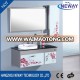 Competitive price stainless steel hand wash basin cabinet with side cabinet