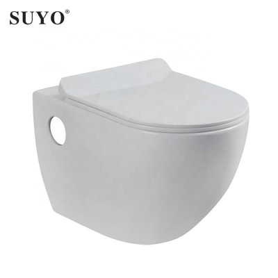 Bathroom top brand design wall hung toilet closet ceramic p trap wall mounted toilet india toilet wc price