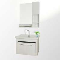 Foshan guci hand wash basin cabinet composite material vanity mirror bathroom cabinet