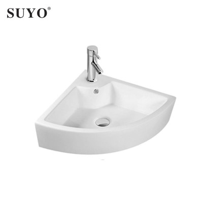 bathroom ceramic sanitary wares wash basin face basin china corner wash hand basin